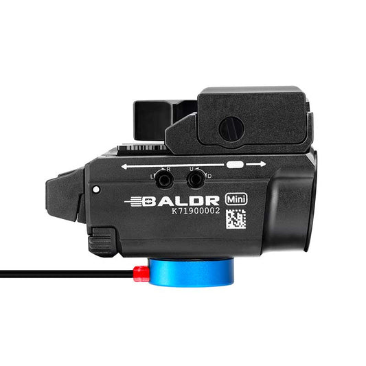 פנס טקטי בשילוב ציין לייזר ירוק לאקדח Baldr Mini